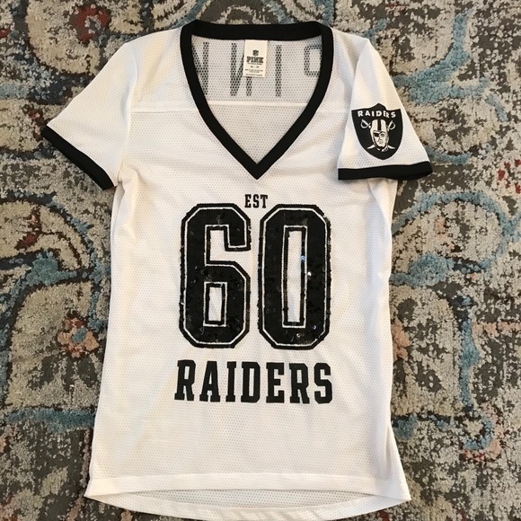 pink raiders jersey